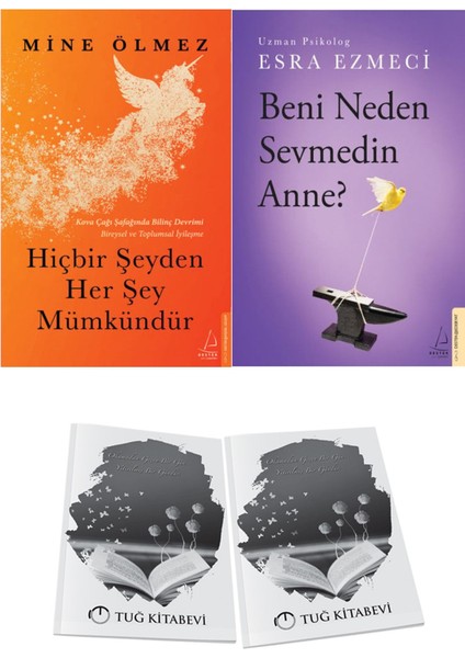 Hiçbir Şeyden Her Şey Mümkündür ve Beni Neden Sevmedin Anne? + Hediyeli