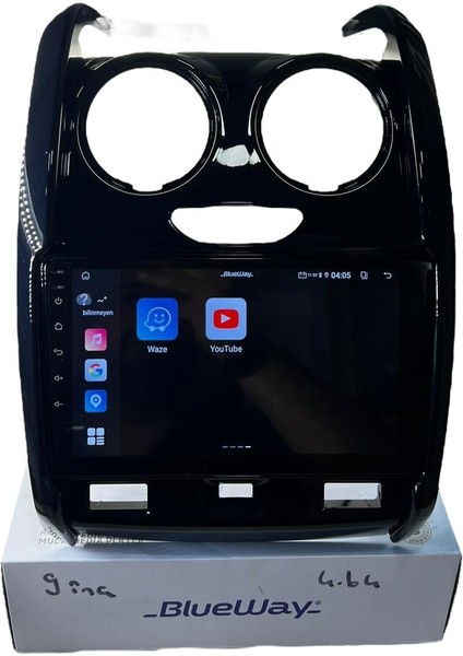 Dacia Duster 2013-2018 Blueway 4-64 Profesyonel Oem Multimedia fırsatları