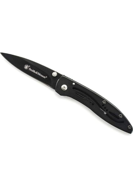 Smith Wesson® Lpb Mini Drop Point Folding Knife, Black Çakı Cklpbcp
