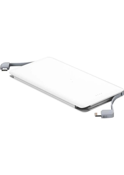 MB-50X 5000 Mah Powerbank - Kendinden Kablolu