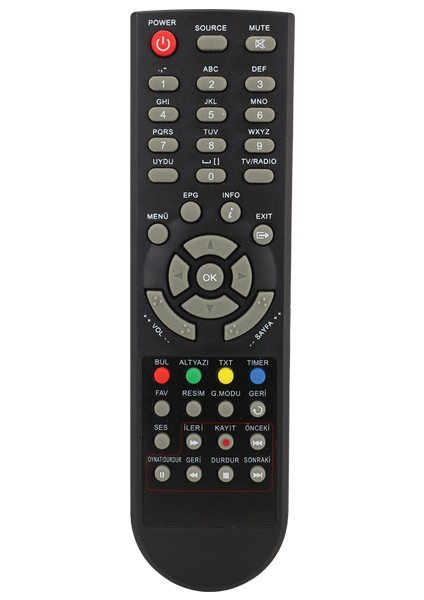 Hıremco Zapper Hd-Mını Hd Uydu Kumanda (4767) - Drc4666-3558