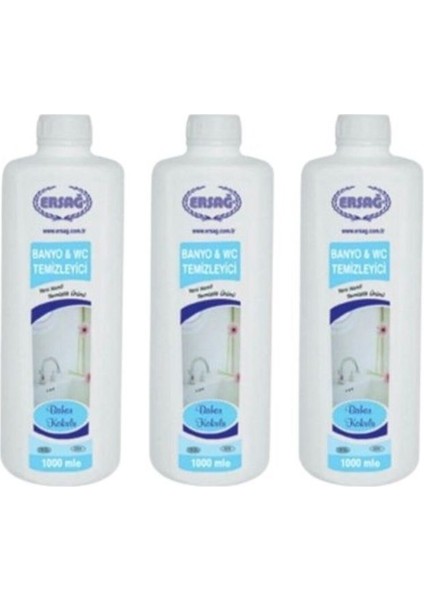 Banyo & Wc Bahar Kolulu Temizleyeci 1000 ml 3 Adet