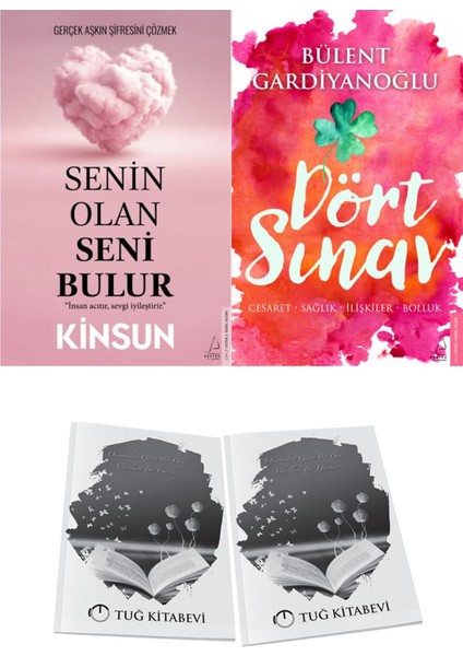 Senin Olan Seni Bulur ve Dört Sınav: Cesaret-Sağlık-Ilişkiler-Bolluk + Hediyeli