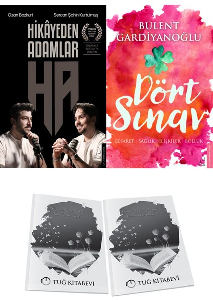 Hikâyeden Adamlar ve Dört Sınav: Cesaret-Sağlık-Ilişkiler-Bolluk + Hediyeli