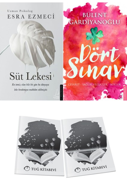 Süt Lekesi ve Dört Sınav: Cesaret-Sağlık-Ilişkiler-Bolluk + Hediyeli