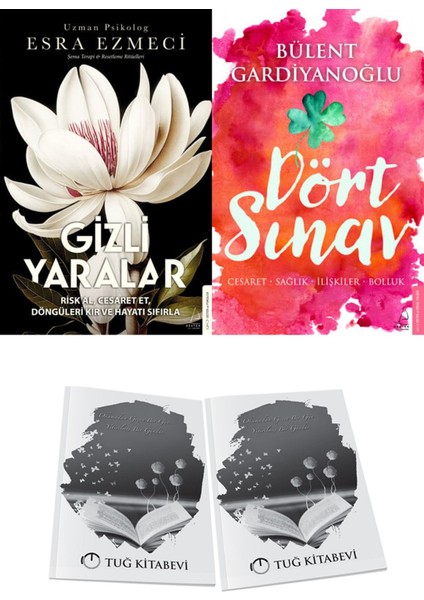 Gizli Yaralar ve Dört Sınav: Cesaret-Sağlık-Ilişkiler-Bolluk + Hediyeli
