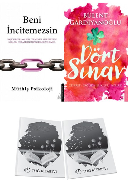 Beni Incitemezsin ve Dört Sınav: Cesaret-Sağlık-Ilişkiler-Bolluk + Hediyeli