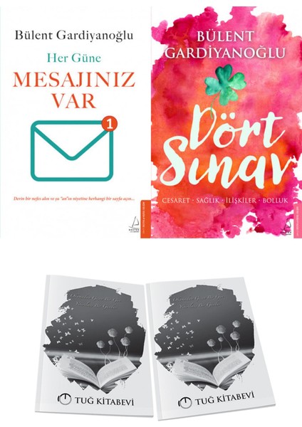 Mesajınız Var ve Dört Sınav: Cesaret-Sağlık-Ilişkiler-Bolluk + Hediyeli