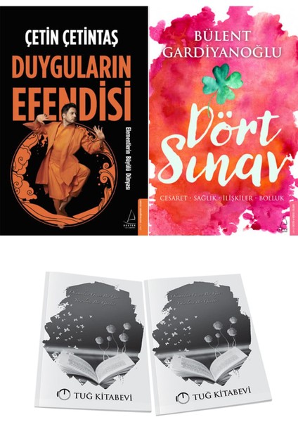 Duyguların Efendisi ve Dört Sınav: Cesaret-Sağlık-Ilişkiler-Bolluk + Hediyeli