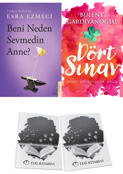 Beni Neden Sevmedin Anne? ve Dört Sınav: Cesaret-Sağlık-Ilişkiler-Bolluk + Hediyeli