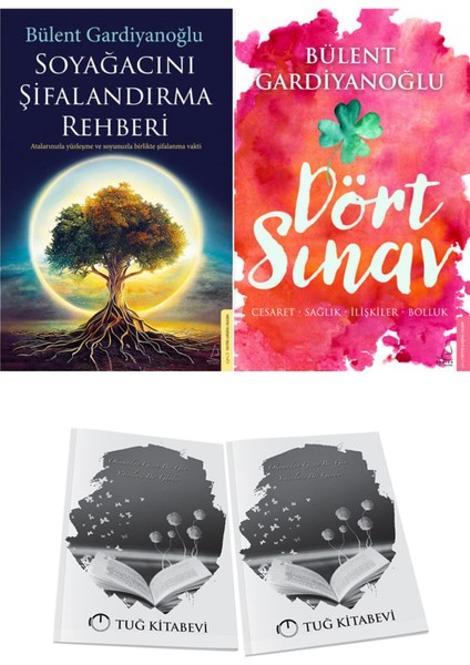 Soyağacını Şifalandırma Rehberi ve Dört Sınav: Cesaret-Sağlık-Ilişkiler-Bolluk + Hediyeli