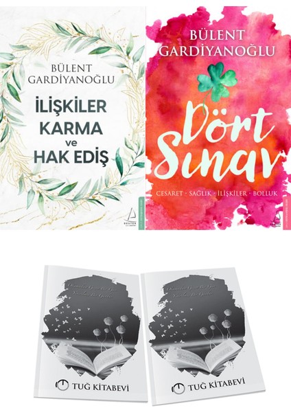 Ilişkiler Karma ve Hak Ediş ve Dört Sınav: Cesaret-Sağlık-Ilişkiler-Bolluk + Hediyeli
