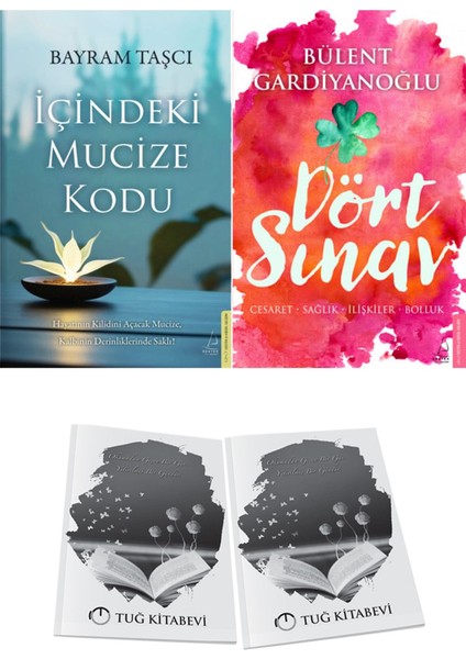 Içindeki Mucize Kodu ve Dört Sınav: Cesaret-Sağlık-Ilişkiler-Bolluk + Hediyeli