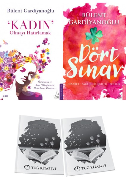 Kadın Olmayı Hatırlamak ve Dört Sınav: Cesaret-Sağlık-Ilişkiler-Bolluk + Hediyeli