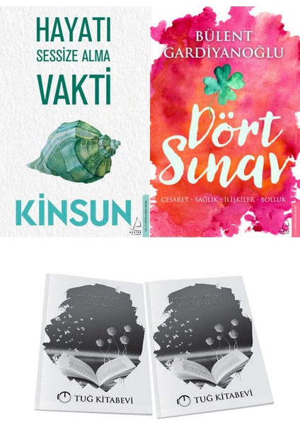 Hayatı Sessize Alma Vakti ve Dört Sınav: Cesaret-Sağlık-Ilişkiler-Bolluk + Hediyeli