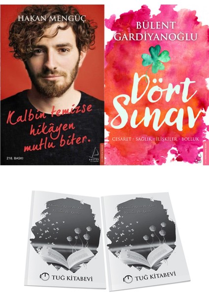 Kalbin Temizse Hikayen Mutlu Biter ve Dört Sınav: Cesaret-Sağlık-Ilişkiler-Bolluk + Hediyeli