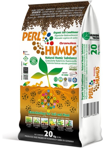 Perlhumus Ithal Organik Toprak Düzenleyici Katı Humik Asit
