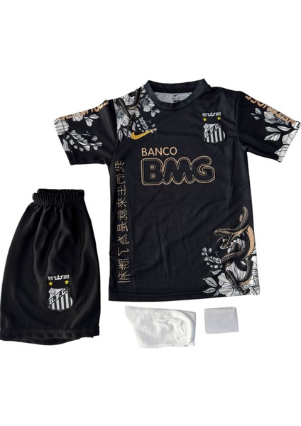 Santos Neymar Yeni Çubuklu Çocuk Takım Forması 4lü Set Forma+Şort+Çorap+Bileklik Santos Neymar Yeni Çubuklu Çocuk Takım Forması 4lü Set Forma+Şort+Çorap+Bileklik indirimleri