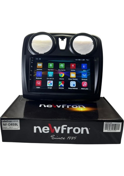 Dacia Lodgy-Dokker (9'') Newfron 6-64 Tam Profesyonel Oem Multimedia fiyatları