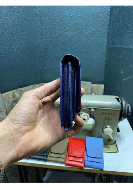 Lacivert Deri Sigaralık,sigaralık,hakiki Deri Sigaralık,sigara Kutusu Lacivert Tek Ebat Unisex modelleri