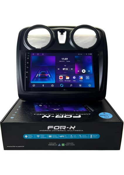 Dacia Lodgy-Dokker (9'') Forx 6-128 Tam Profesyonel Oem Multimedia