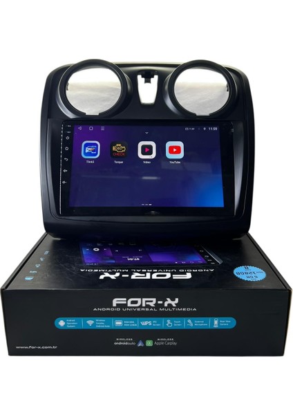 Dacia Lodgy-Dokker (9'') Forx 6-128 Tam Profesyonel Oem Multimedia fırsatları