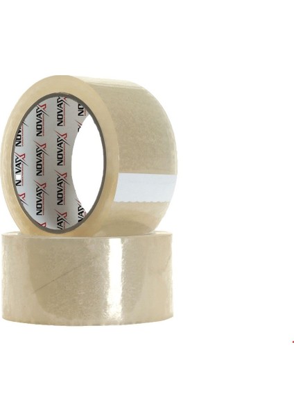 Novax Koli Bantı Şeffaf 100 mt ( 3 Adet )