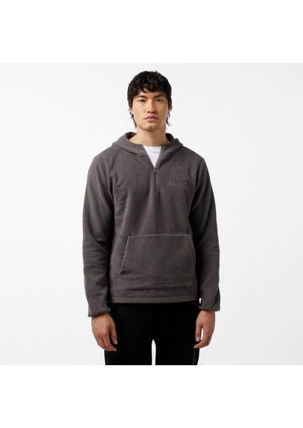 Erkek Gri Regular Fit Sweatshirt
