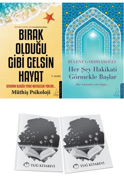 Bırak Olduğu Gibi Gelsin Hayat ve Her Şey Hakikati Görmekle Başlar + Hediyeli