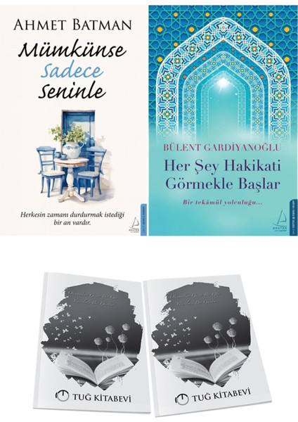 Mümkünse Sadece Seninle ve Her Şey Hakikati Görmekle Başlar + Hediyeli