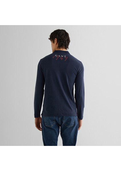 Erkek Lacivert Regular Fit Renk Bloklu Logolu Polo fiyatları