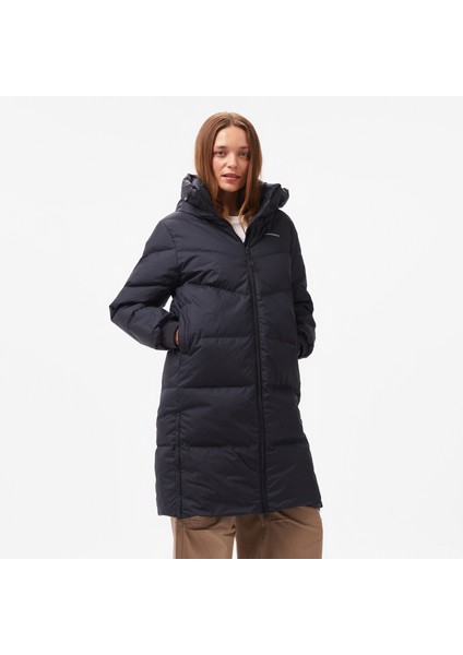 Classic Kadın Kapüşonlu Siyah Ceket fırsatları