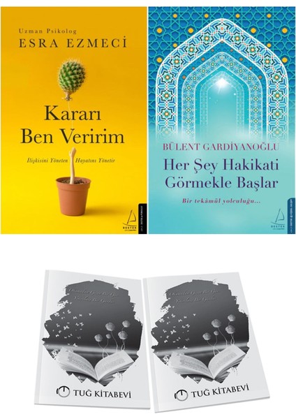 Kararı Ben Veririm ve Her Şey Hakikati Görmekle Başlar + Hediyeli