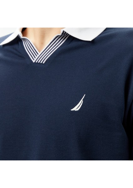 Erkek Lacivert Classic Fit Polo Yaka T-Shirt indirimleri