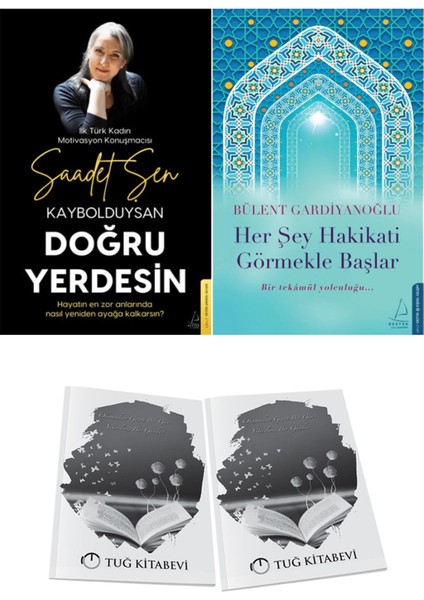 Kaybolduysan Doğru Yerdesin ve Her Şey Hakikati Görmekle Başlar + Hediyeli