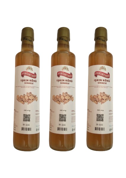 Işkın Kökü Sirkesi 500 ml x 3 Adet fiyatları