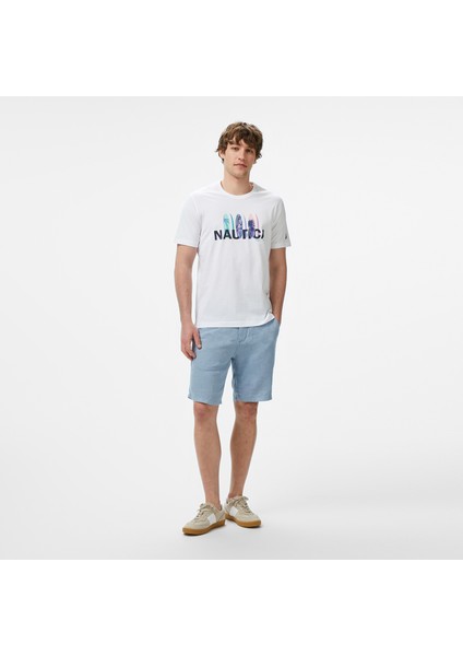 Erkek Beyaz Regular Fit T-Shirt modelleri