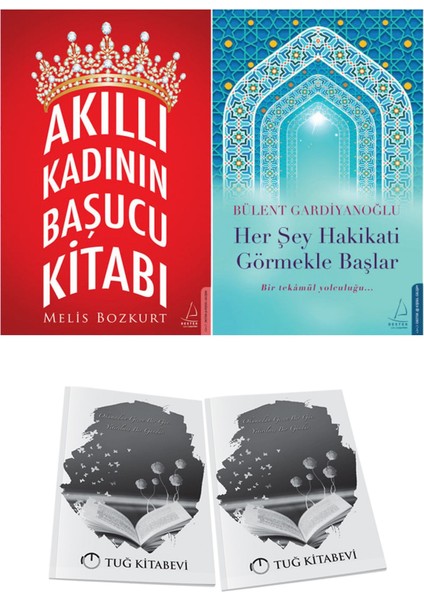 Akıllı Kadının Başucu Kitabı ve Her Şey Hakikati Görmekle Başlar + Hediyeli