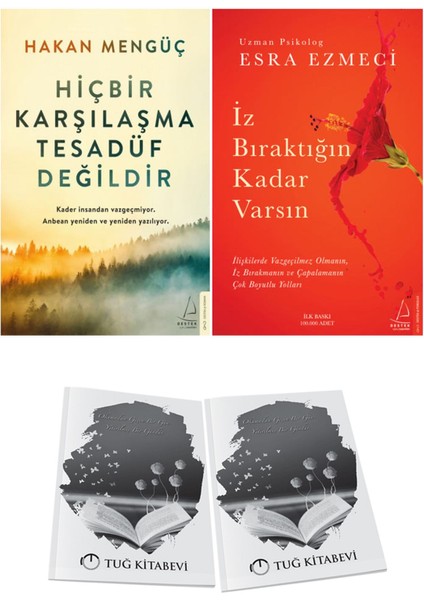 Hiçbir Karşılaşma Tesadüf Değildir ve Iz Bıraktığın Kadar Varsın + Hediyeli