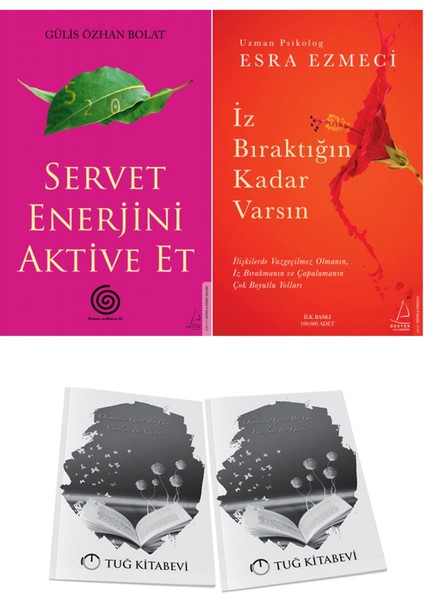 Servet Enerjini Aktive Et ve Iz Bıraktığın Kadar Varsın + Hediyeli