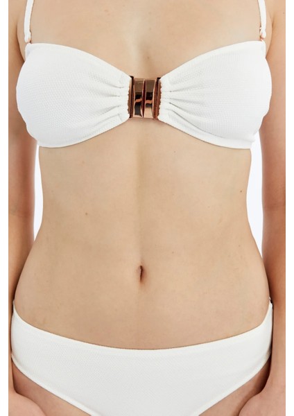 Laura Straples Dokulu Bikini Üst indirimleri