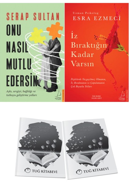 Onu Nasıl Mutlu Edersin ve Iz Bıraktığın Kadar Varsın + Hediyeli