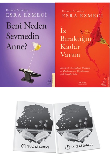 Beni Neden Sevmedin Anne? ve Iz Bıraktığın Kadar Varsın + Hediyeli