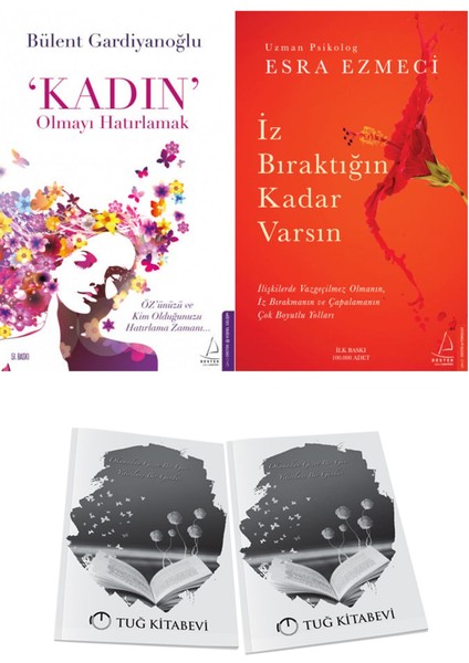 Kadın Olmayı Hatırlamak ve Iz Bıraktığın Kadar Varsın + Hediyeli
