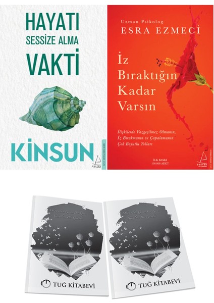 Hayatı Sessize Alma Vakti ve Iz Bıraktığın Kadar Varsın + Hediyeli