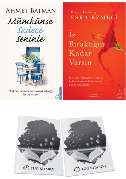 Mümkünse Sadece Seninle ve Iz Bıraktığın Kadar Varsın + Hediyeli