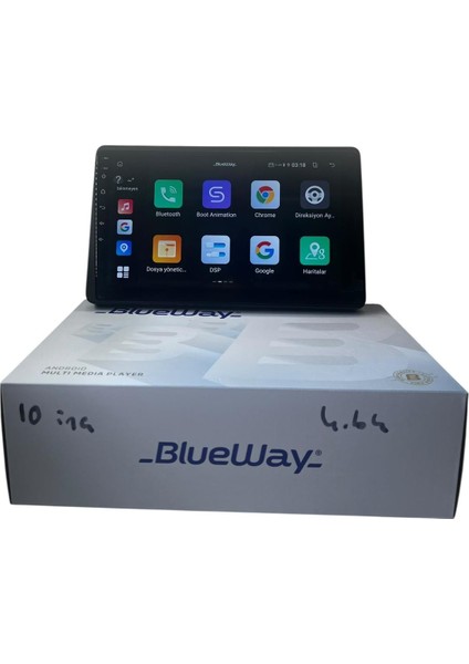 Dacia Duster 2018-2021 Blueway 4-64 Profesyonel Oem Multimedia