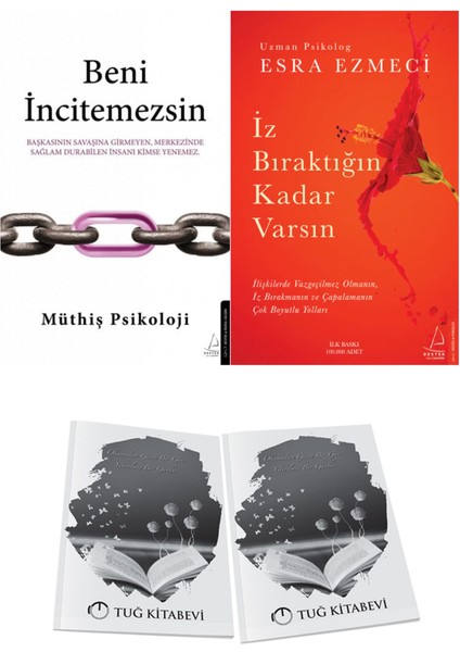 Beni Incitemezsin ve Iz Bıraktığın Kadar Varsın + Hediyeli