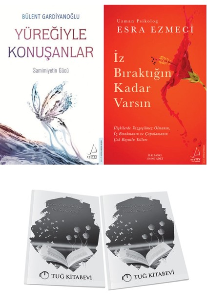 Yüreğiyle Konuşanlar ve Iz Bıraktığın Kadar Varsın + Hediyeli