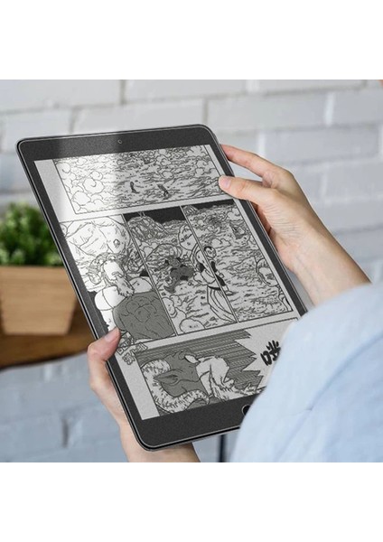 Ally iPad 10.2 Paper Like Film Darbe Emici Pet Ekran Koruyucu (2021-2020-2019)-(190 - ALVN2700-668 modelleri
